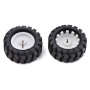 Wheel 42×19mm Pair